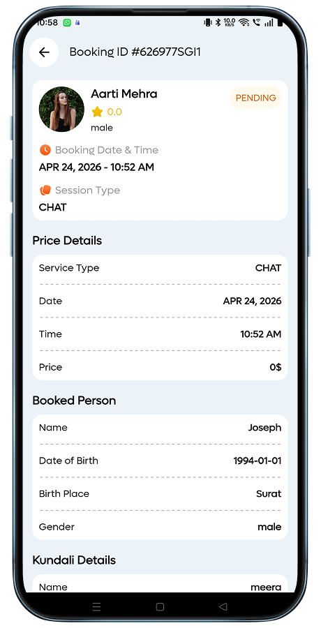 AstroSpace astrology consultation app screenshot 22 thumbnail