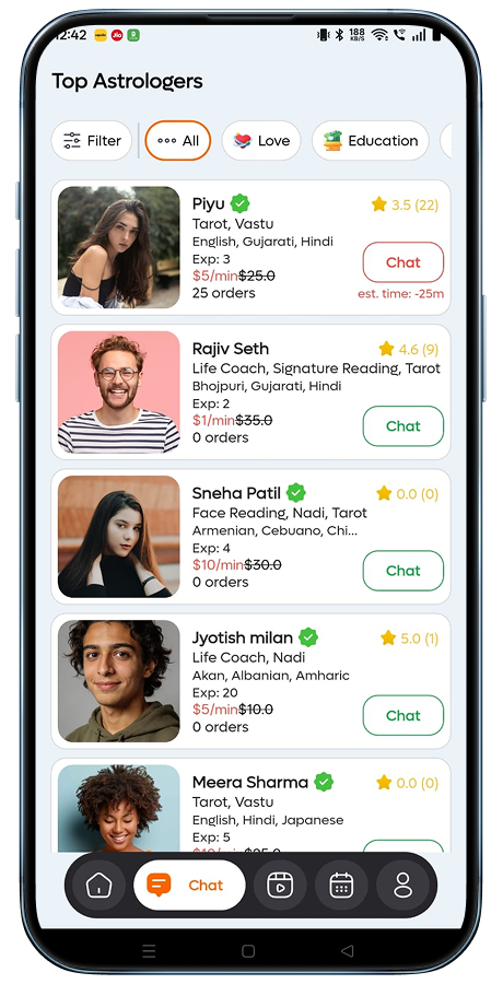 AstroSpace astrology consultation app screenshot 26 thumbnail