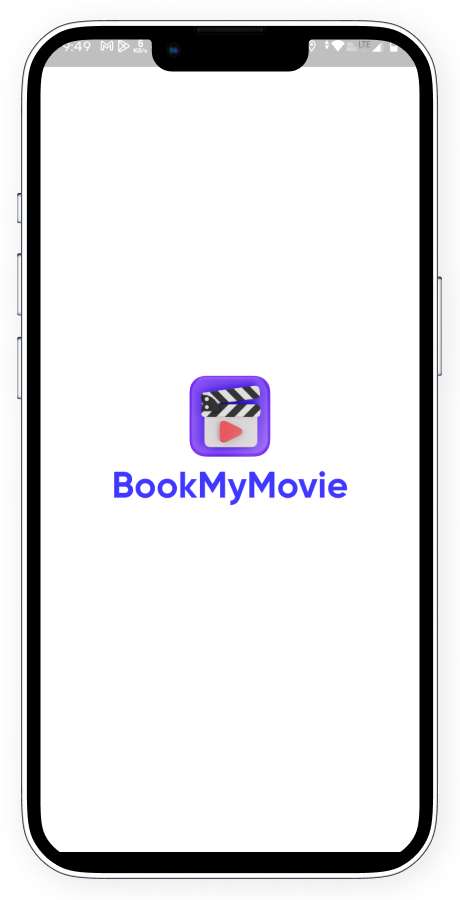 BookMyMovie BookMyShow clone cinema booking app screenshot 1