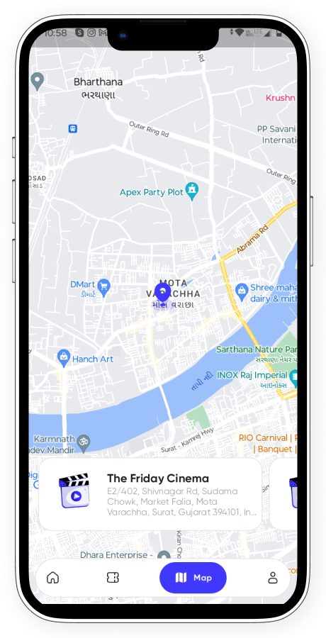 BookMyMovie BookMyShow clone cinema booking app screenshot 28 thumbnail