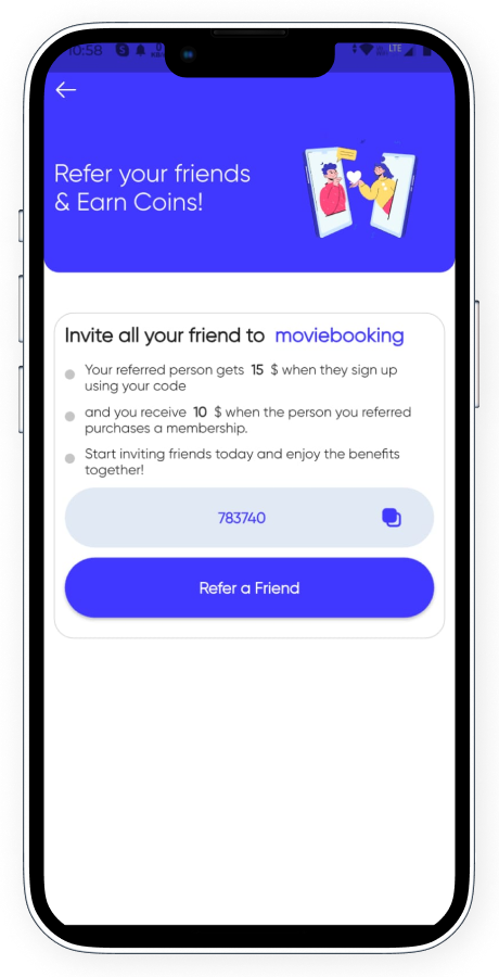 BookMyMovie BookMyShow clone cinema booking app screenshot 32 thumbnail