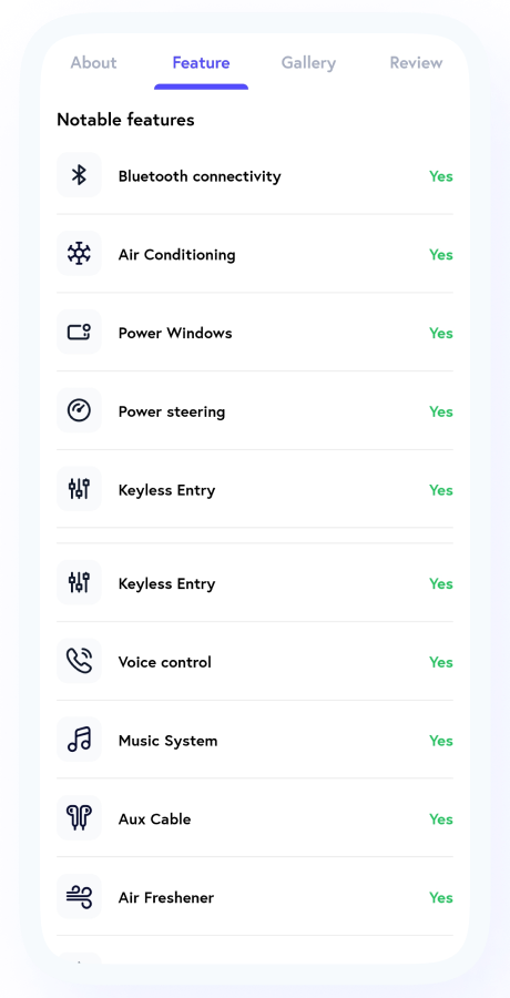 CarLink - Car Rental Booking App | Rent a Car | Taxi and Self Drive Car Renting | Complete Solution Screenshot 18 thumbnail