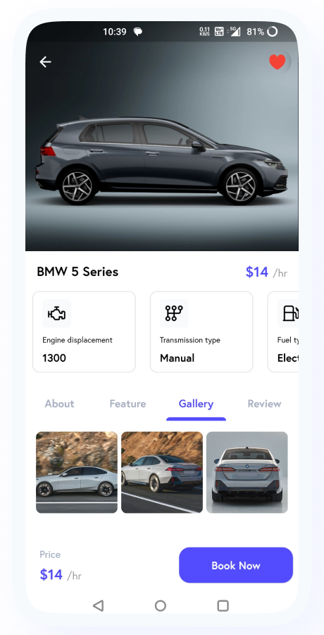 CarLink - Car Rental Booking App | Rent a Car | Taxi and Self Drive Car Renting | Complete Solution Screenshot 19 thumbnail