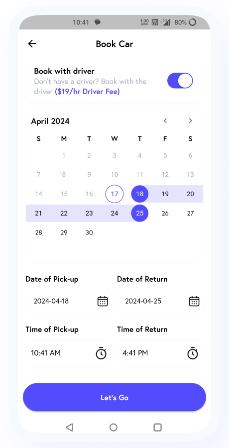 CarLink - Car Rental Booking App | Rent a Car | Taxi and Self Drive Car Renting | Complete Solution Screenshot 20 thumbnail