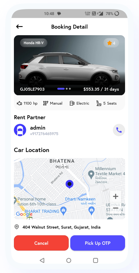 CarLink - Car Rental Booking App | Rent a Car | Taxi and Self Drive Car Renting | Complete Solution Screenshot 26 thumbnail
