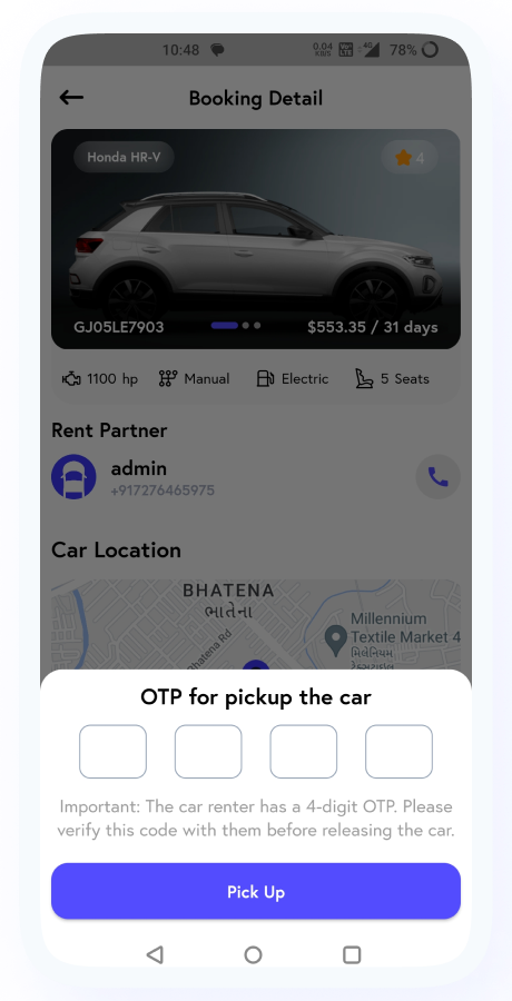 CarLink - Car Rental Booking App | Rent a Car | Taxi and Self Drive Car Renting | Complete Solution Screenshot 27 thumbnail
