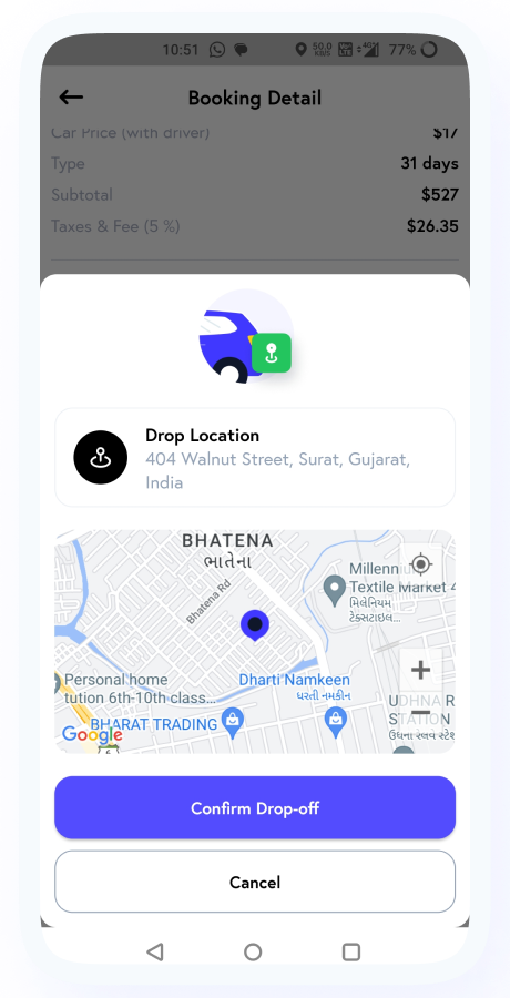 CarLink - Car Rental Booking App | Rent a Car | Taxi and Self Drive Car Renting | Complete Solution Screenshot 31 thumbnail