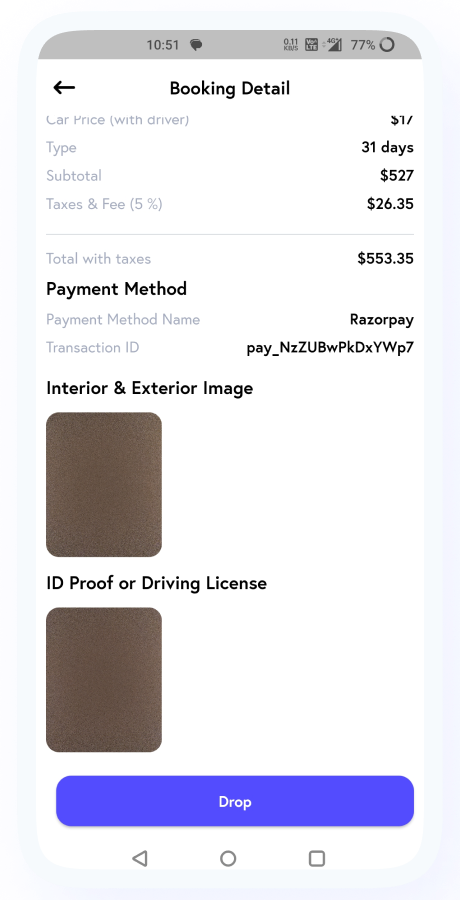 CarLink - Car Rental Booking App | Rent a Car | Taxi and Self Drive Car Renting | Complete Solution Screenshot 32 thumbnail