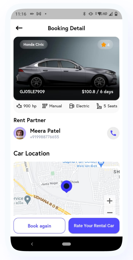 CarLink - Car Rental Booking App | Rent a Car | Taxi and Self Drive Car Renting | Complete Solution Screenshot 33 thumbnail