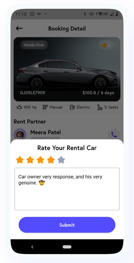 CarLink - Car Rental Booking App | Rent a Car | Taxi and Self Drive Car Renting | Complete Solution Screenshot 34 thumbnail