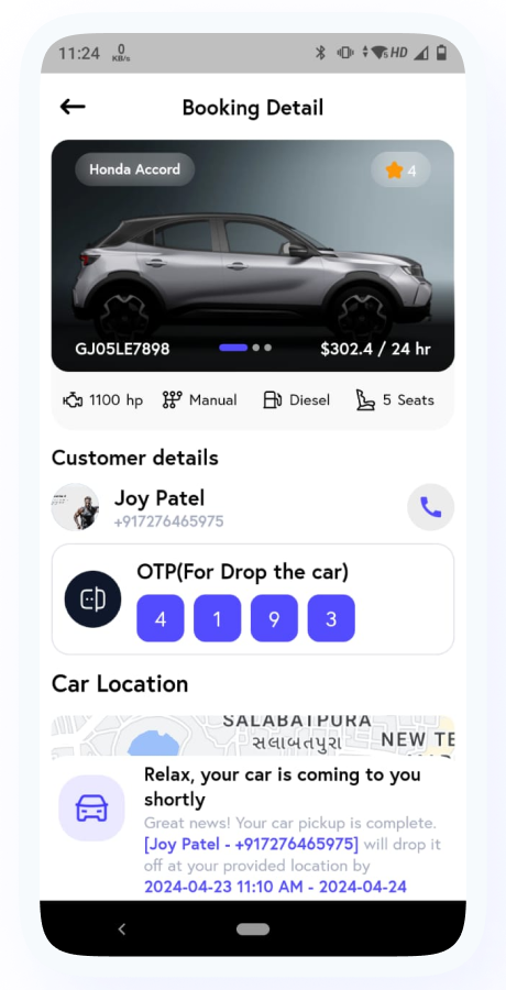 CarLink - Car Rental Booking App | Rent a Car | Taxi and Self Drive Car Renting | Complete Solution Screenshot 58 thumbnail