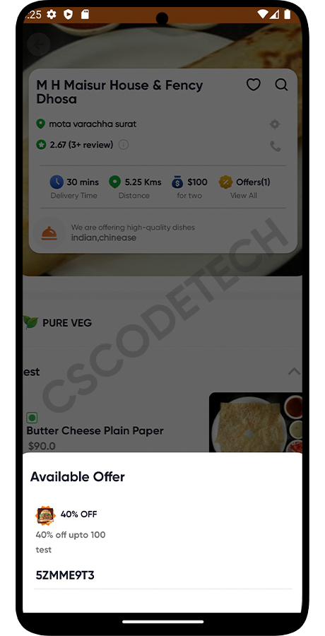 Eatggy multi restaurant food delivery app screenshot 6 thumbnail