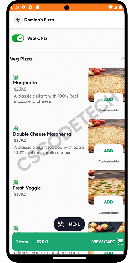 Eatggy multi restaurant food delivery app screenshot 7 thumbnail