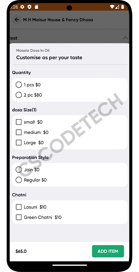 Eatggy multi restaurant food delivery app screenshot 8 thumbnail