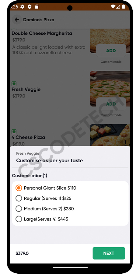 Eatggy multi restaurant food delivery app screenshot 9 thumbnail