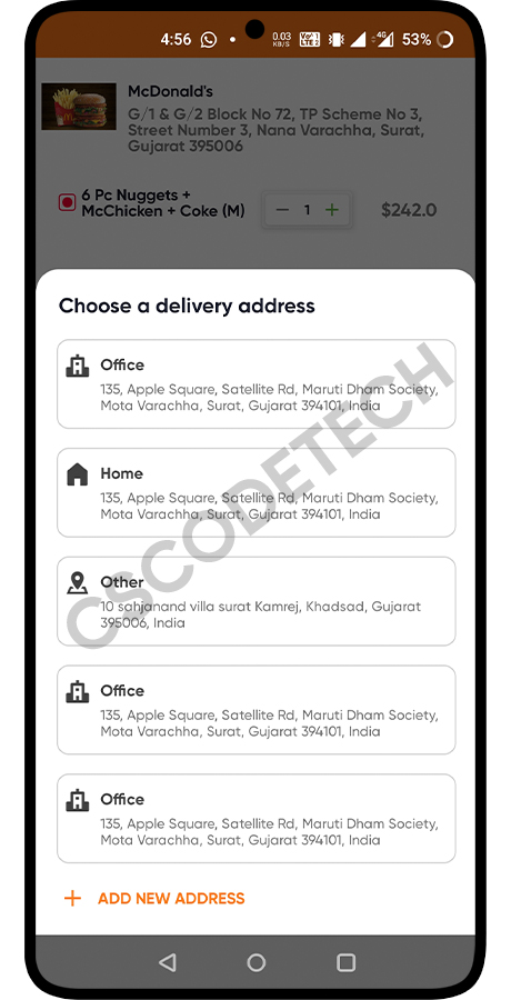 Eatggy multi restaurant food delivery app screenshot 12 thumbnail