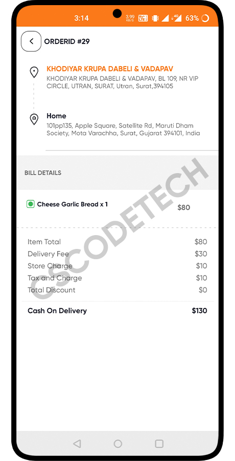 Eatggy multi restaurant food delivery app screenshot 19 thumbnail