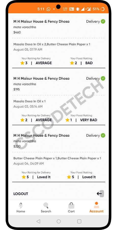 Eatggy multi restaurant food delivery app screenshot 21 thumbnail