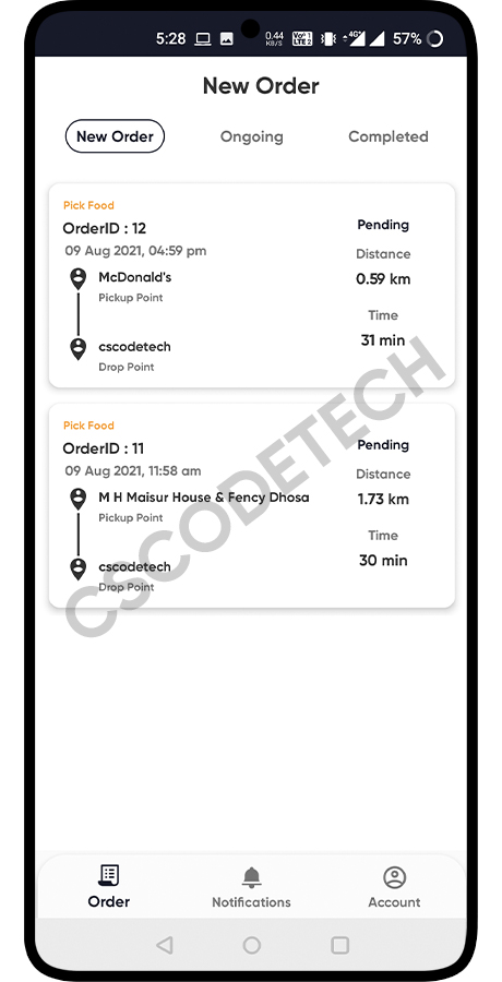 Eatggy multi restaurant food delivery app screenshot 29 thumbnail