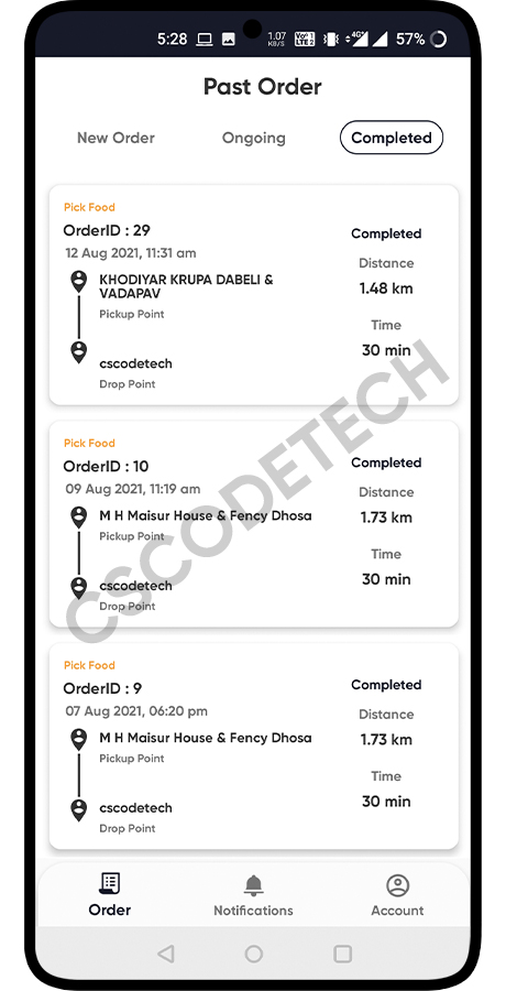 Eatggy multi restaurant food delivery app screenshot 32 thumbnail