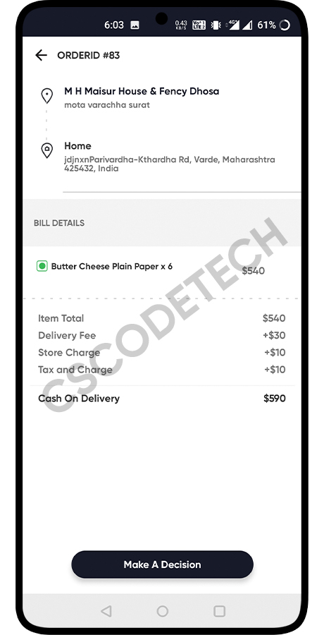 Eatggy multi restaurant food delivery app screenshot 39 thumbnail