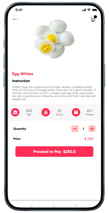Fish And Meat Online Delivery Android App with Interactive Admin Panel Screenshot 14 thumbnail