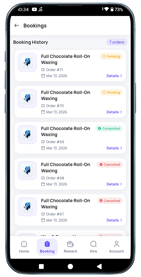 Fixora UrbanClap clone home service app screenshot 6 thumbnail