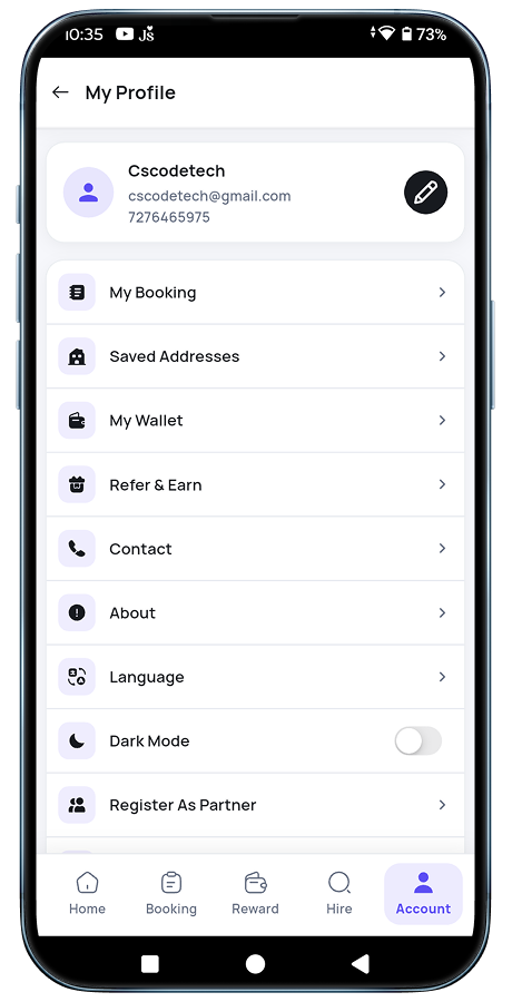 Fixora UrbanClap clone home service app screenshot 8 thumbnail