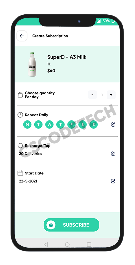 Fresh Fast online grocery delivery Android app screenshot 9 thumbnail