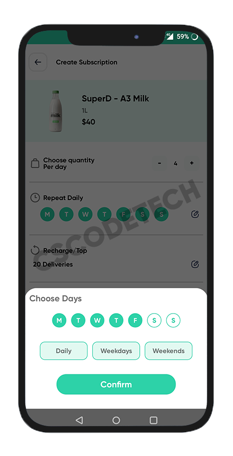 Fresh Fast online grocery delivery Android app screenshot 10 thumbnail