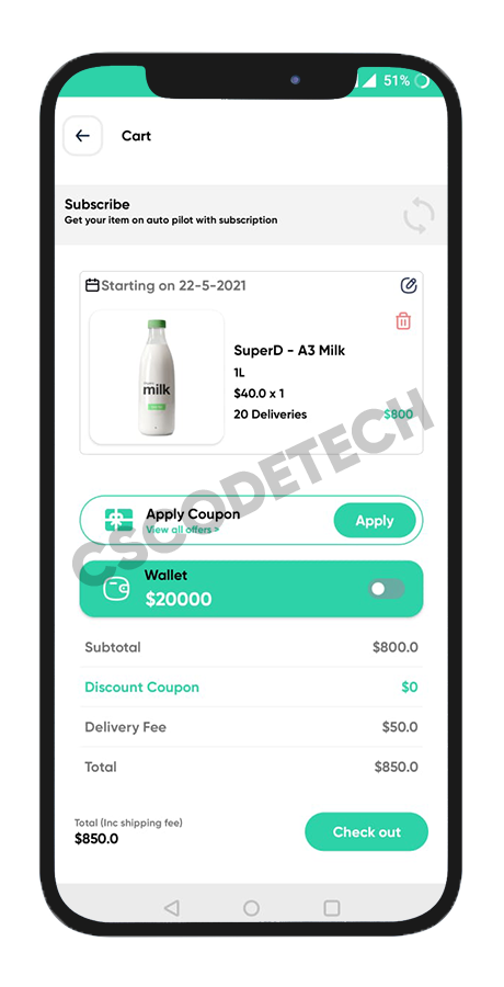 Fresh Fast online grocery delivery Android app screenshot 11 thumbnail