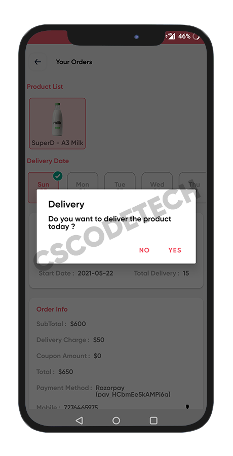 Fresh Fast online grocery delivery Android app screenshot 22 thumbnail