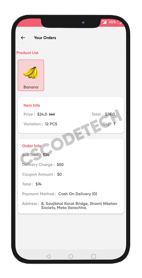Fresh Fast online grocery delivery Android app screenshot 24 thumbnail