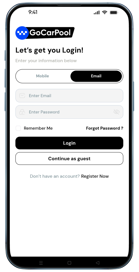 GoCarPool – Ride Sharing & Carpooling Platform | Complete Booking Solution & Trip Management System Screenshot 6 thumbnail
