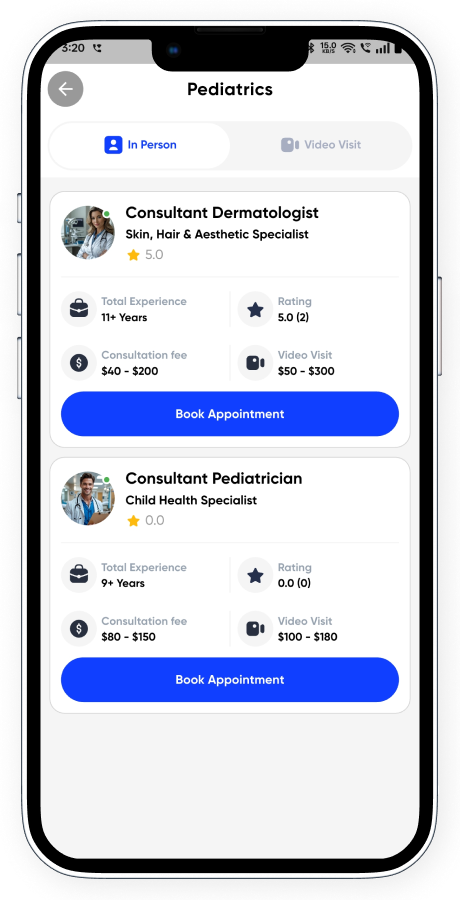 GoDoctor healthcare appointment app screenshot 13 thumbnail