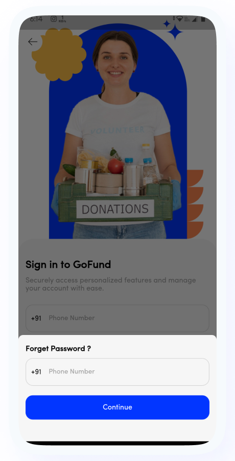 GoFund - Donation, Crowdfunding, Charity & Fundraising App | Raise Funds | Flutter Complete Solution Screenshot 7 thumbnail