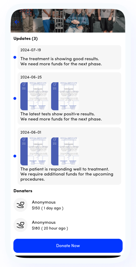 GoFund - Donation, Crowdfunding, Charity & Fundraising App | Raise Funds | Flutter Complete Solution Screenshot 15 thumbnail