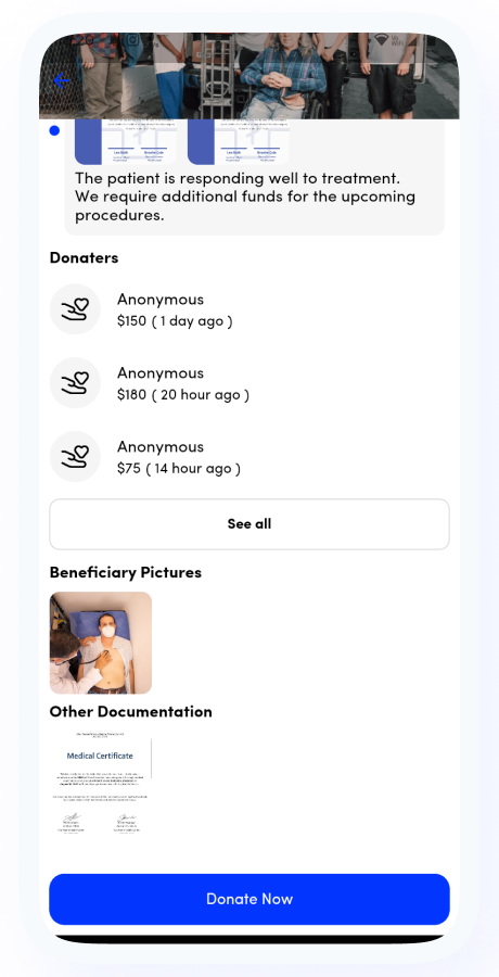GoFund - Donation, Crowdfunding, Charity & Fundraising App | Raise Funds | Flutter Complete Solution Screenshot 16 thumbnail