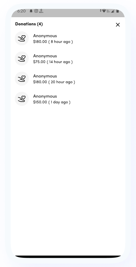 GoFund - Donation, Crowdfunding, Charity & Fundraising App | Raise Funds | Flutter Complete Solution Screenshot 17 thumbnail