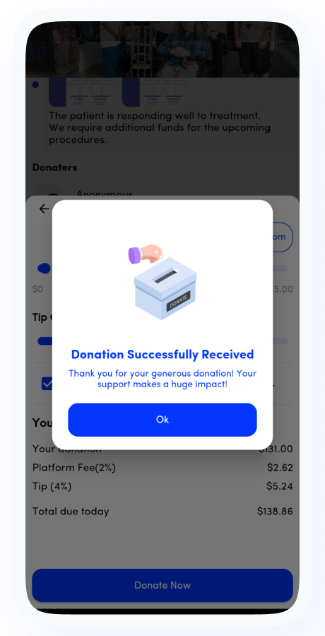 GoFund - Donation, Crowdfunding, Charity & Fundraising App | Raise Funds | Flutter Complete Solution Screenshot 21 thumbnail