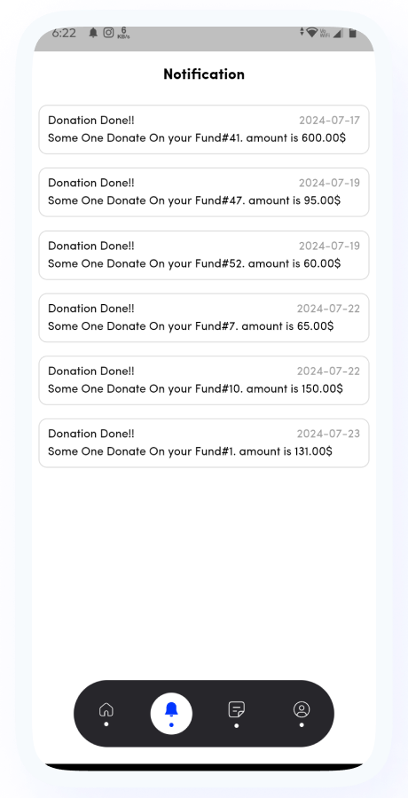 GoFund - Donation, Crowdfunding, Charity & Fundraising App | Raise Funds | Flutter Complete Solution Screenshot 22 thumbnail