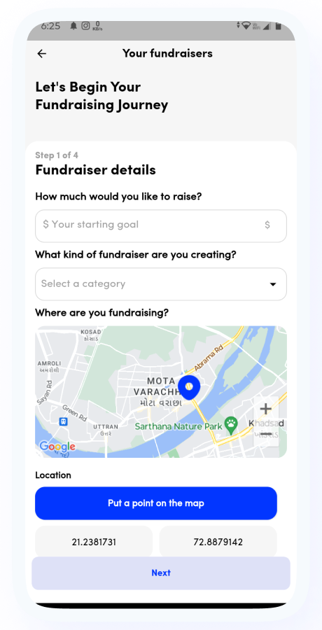 GoFund - Donation, Crowdfunding, Charity & Fundraising App | Raise Funds | Flutter Complete Solution Screenshot 25 thumbnail