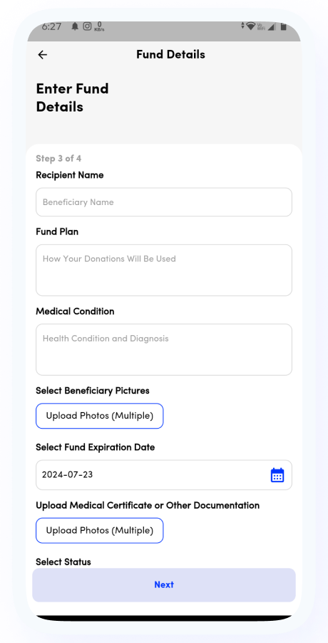 GoFund - Donation, Crowdfunding, Charity & Fundraising App | Raise Funds | Flutter Complete Solution Screenshot 28 thumbnail