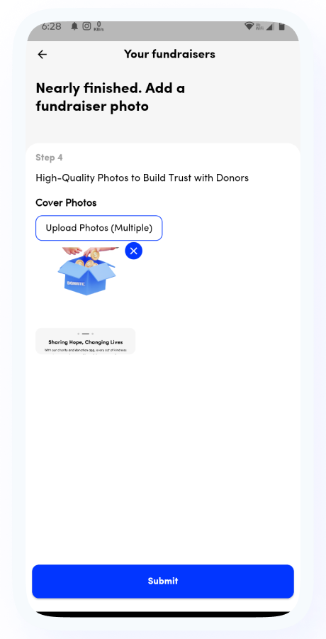 GoFund - Donation, Crowdfunding, Charity & Fundraising App | Raise Funds | Flutter Complete Solution Screenshot 29 thumbnail