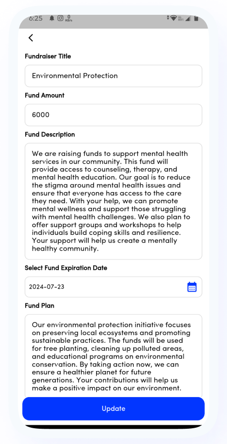 GoFund - Donation, Crowdfunding, Charity & Fundraising App | Raise Funds | Flutter Complete Solution Screenshot 36 thumbnail