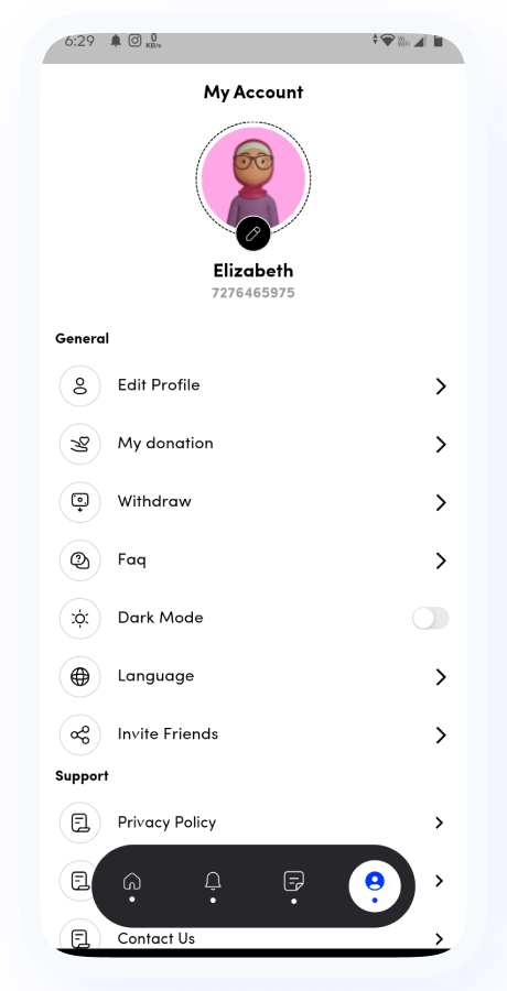 GoFund - Donation, Crowdfunding, Charity & Fundraising App | Raise Funds | Flutter Complete Solution Screenshot 43 thumbnail