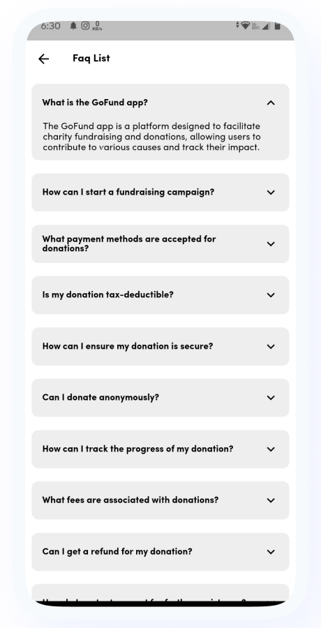 GoFund - Donation, Crowdfunding, Charity & Fundraising App | Raise Funds | Flutter Complete Solution Screenshot 48 thumbnail