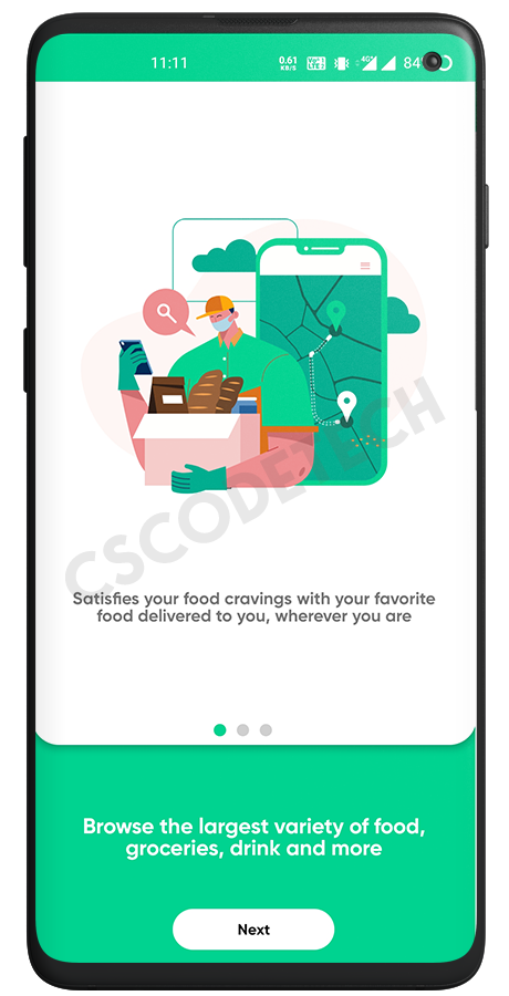 GoGreen - Food, Grocery, Pharmacy Multi Store(Vendor) Android App with Interactive Admin Panel Screenshot 12 thumbnail