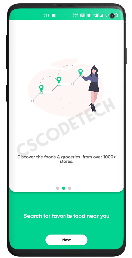 GoGreen - Food, Grocery, Pharmacy Multi Store(Vendor) Android App with Interactive Admin Panel Screenshot 13 thumbnail