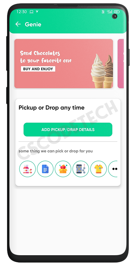 GoGreen - Food, Grocery, Pharmacy Multi Store(Vendor) Android App with Interactive Admin Panel Screenshot 18 thumbnail